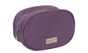 GUCCI Taro Purple Canvas Handheld Makeup Pouch (Portable)