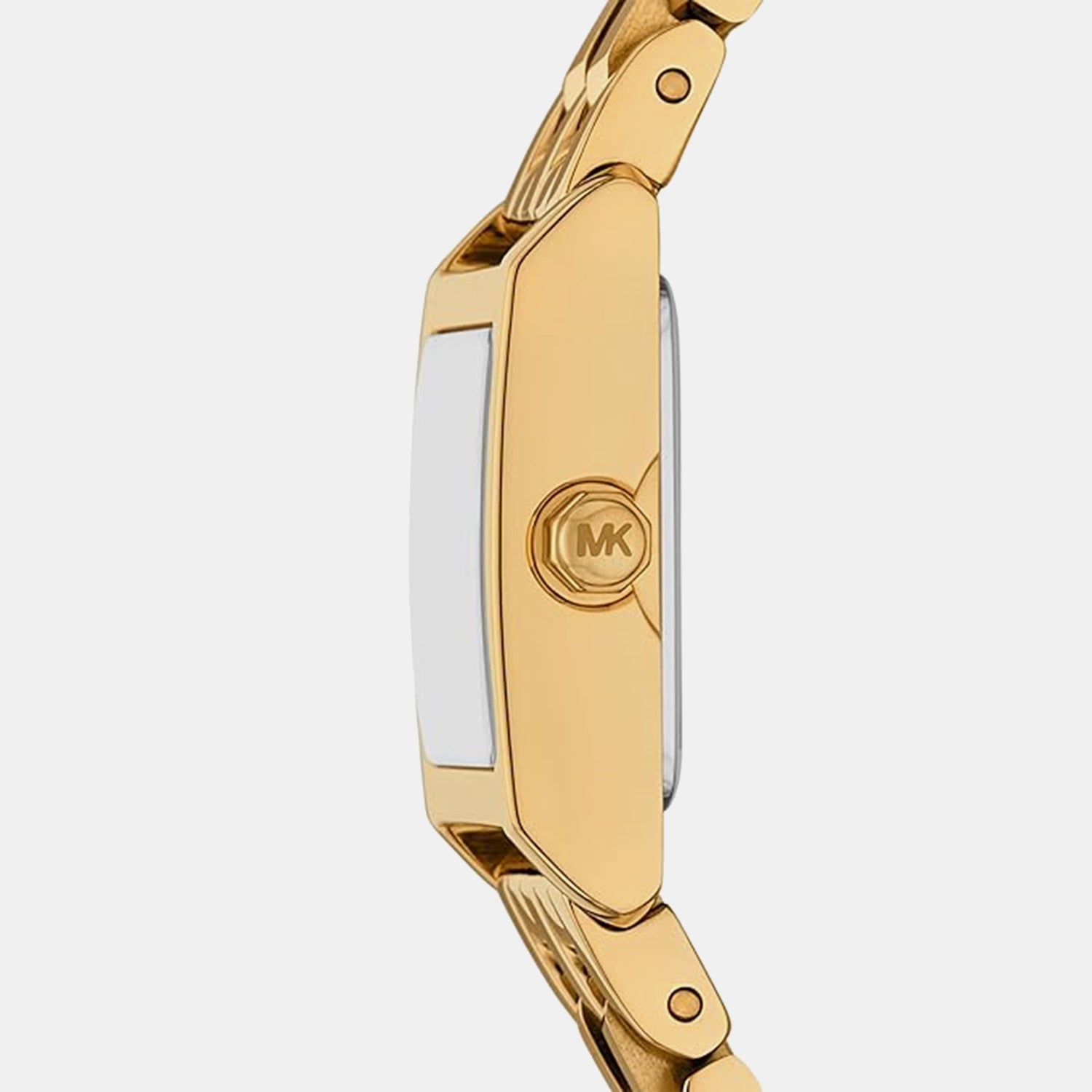 Michael Kors Georgie Women Quartz Gold Dial Analog Stainless Steel Watch Mk4931