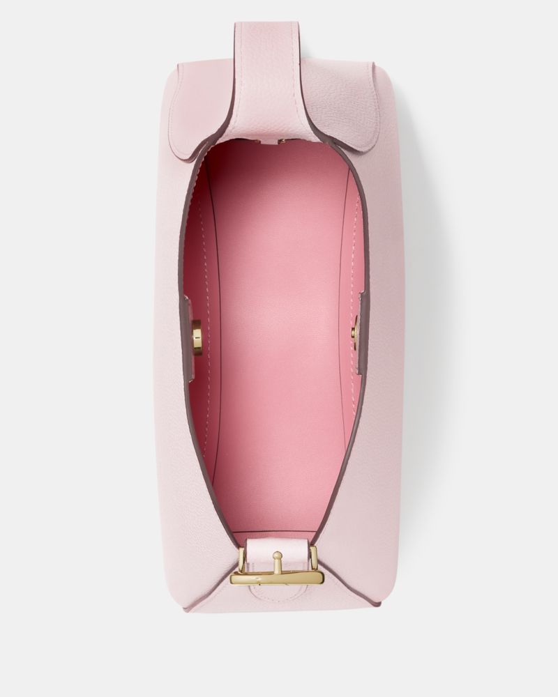 KateSpade 454 Sculpted Shoulder Bag Shimmer Pink