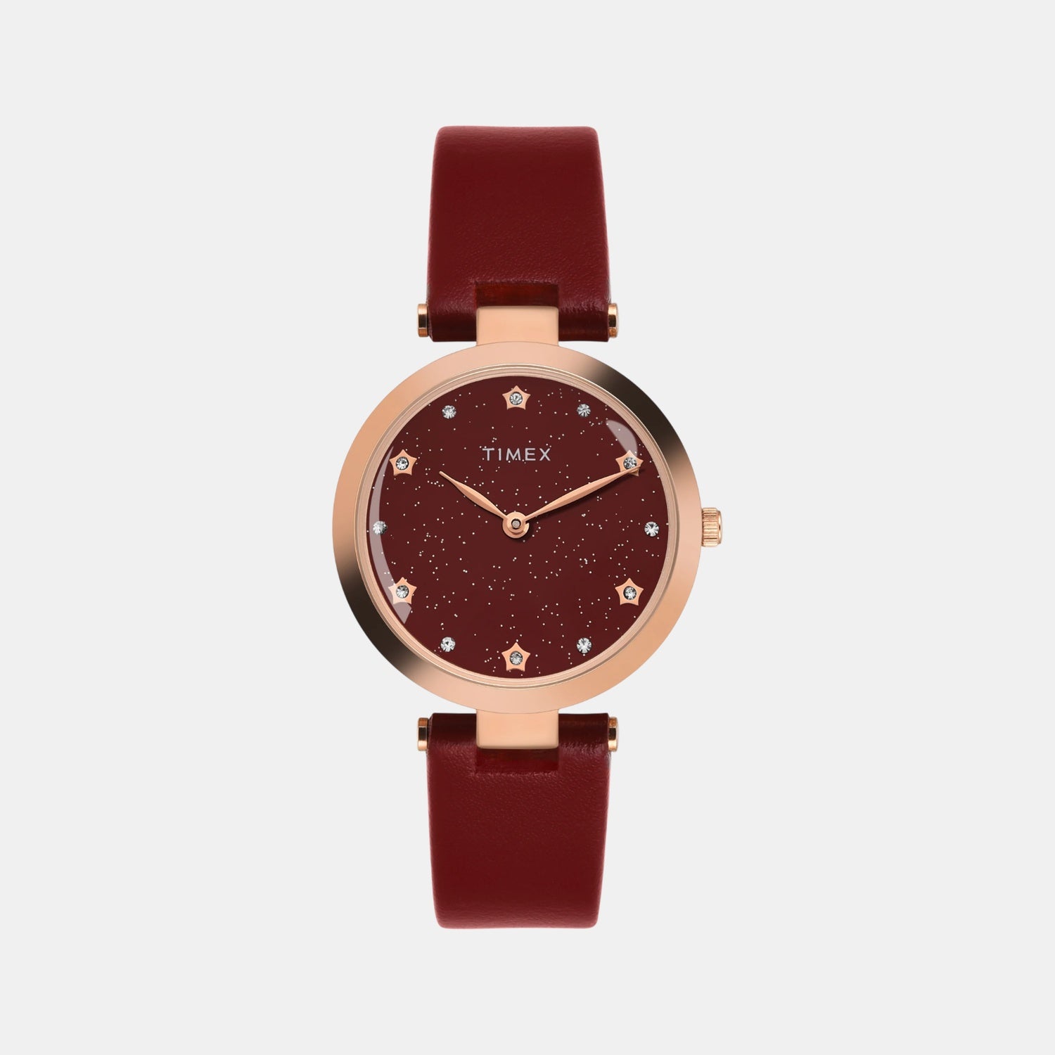 Timex Trendline Women Quartz Dial Analog Leather Watch Twel19205