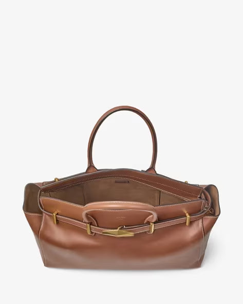 Jimmy Choo Diamond Belted Top Handle Bag