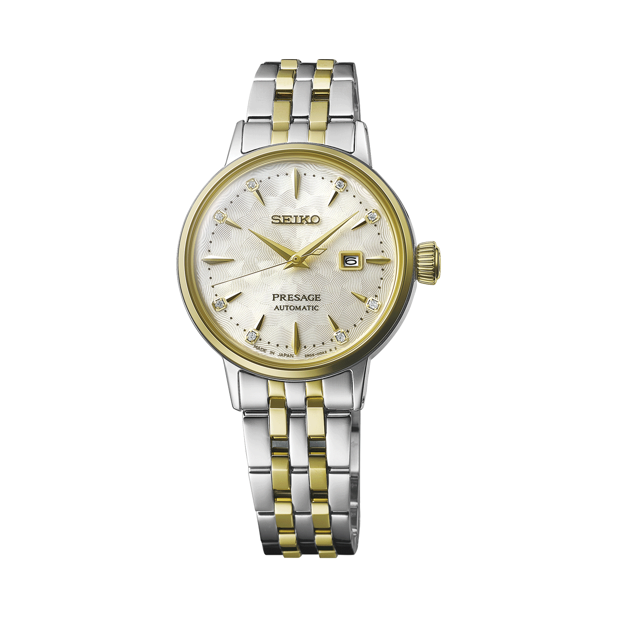 Seiko Presage Ladies Diamond Cocktail Time - White - SRE010J1