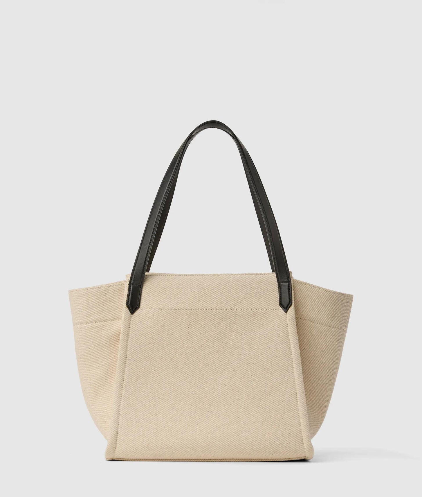 KarlLagerfeld Rue St-Guillaume Winged Tote Bag Natural