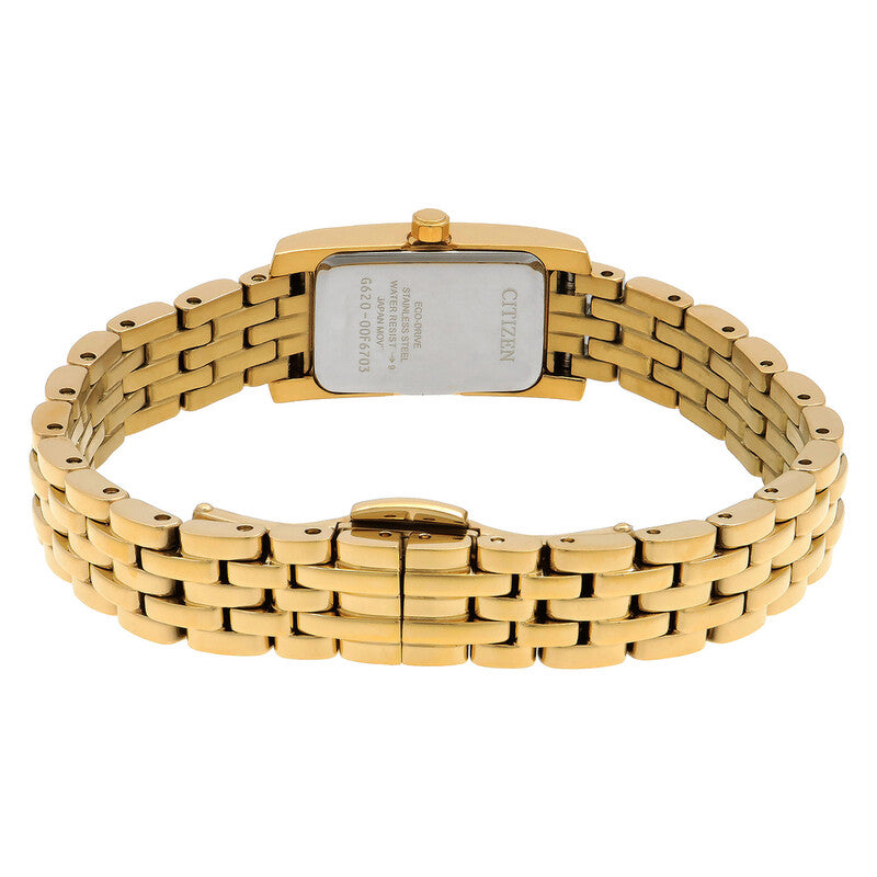 Citizen Petite Palidoro Crystal White Mother Of Pearl Dial Women's Watch