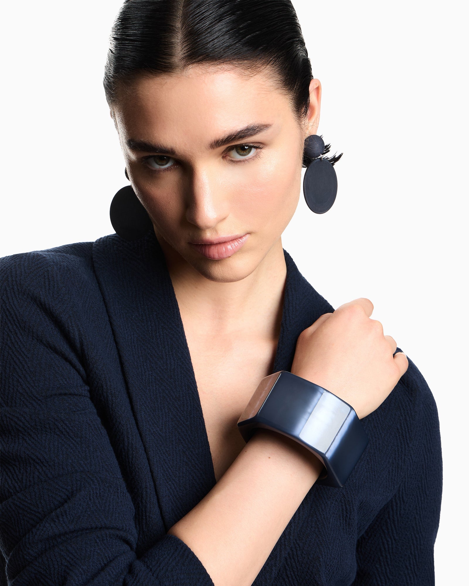 Emporio Armani Faceted bangle