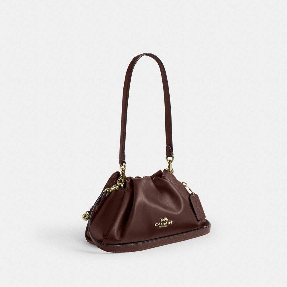 Coach Faye Shoulder Bag Gold Maple