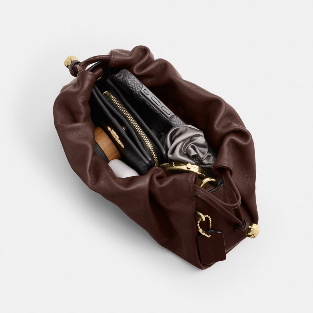 Coach Faye Shoulder Bag Gold Maple