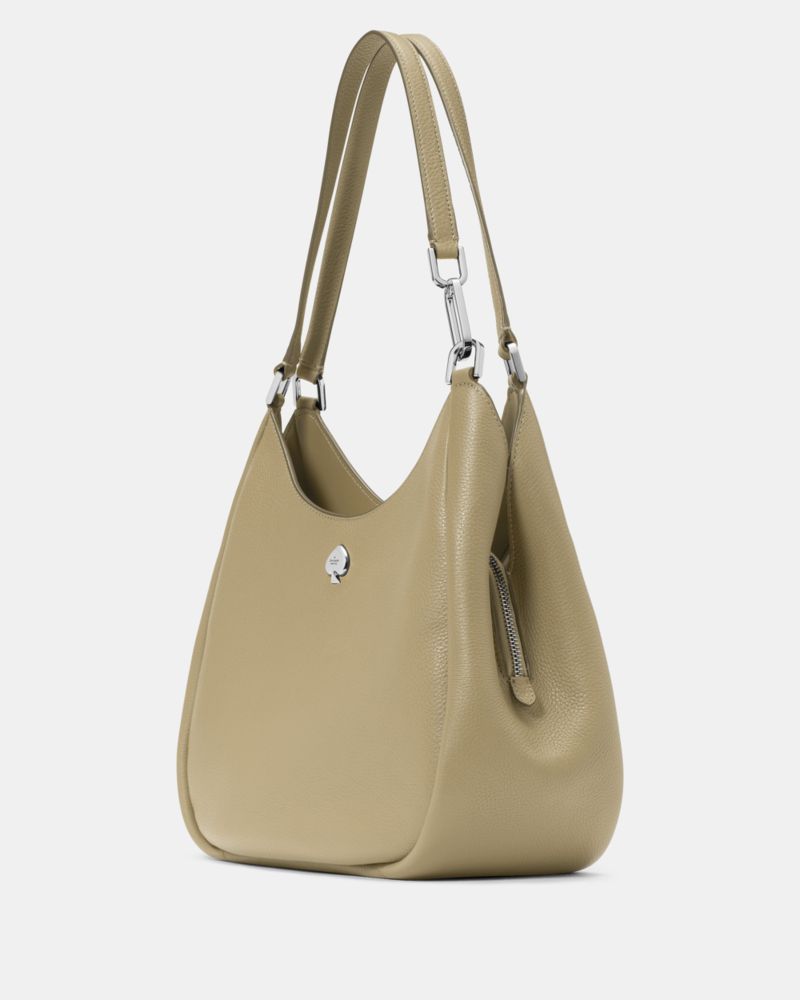 KateSpade Kayla Large Triple Compartment Shoulder Bag Elm
