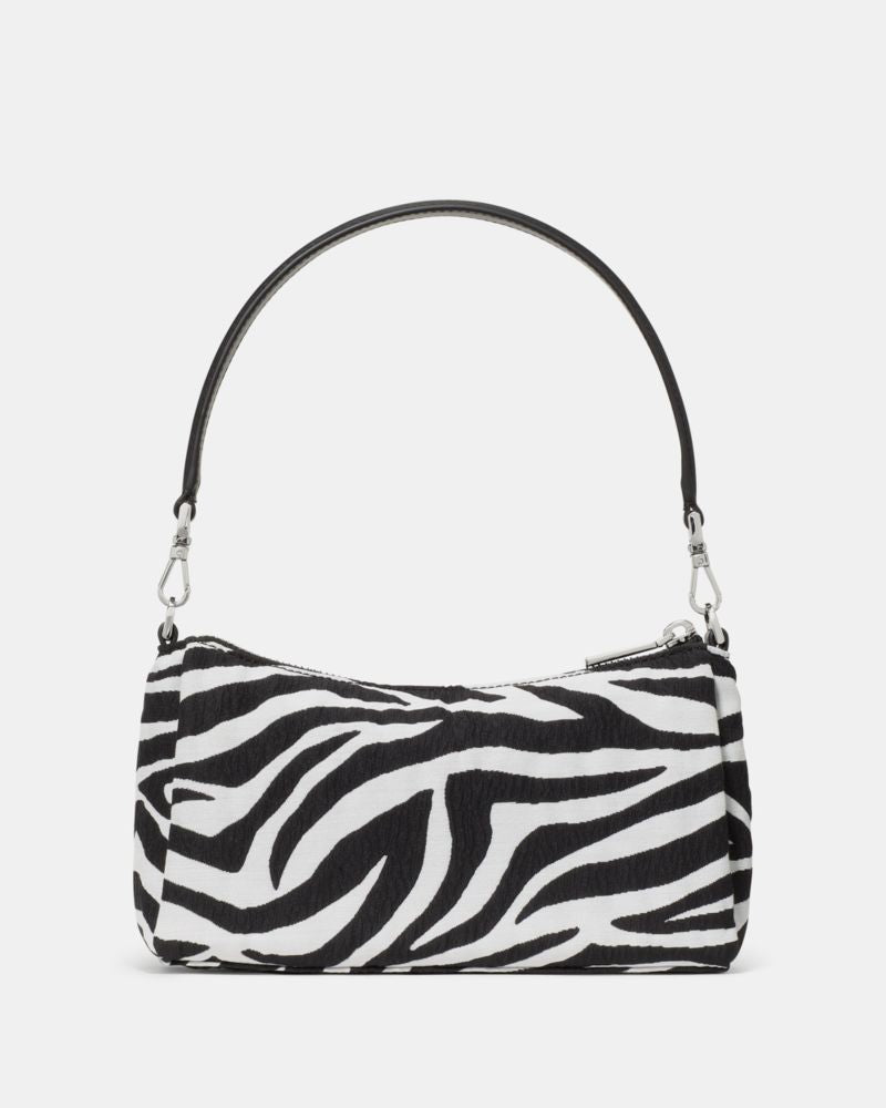 KateSpade Carter Zebra Cargo Crossbody Bag Black Multi