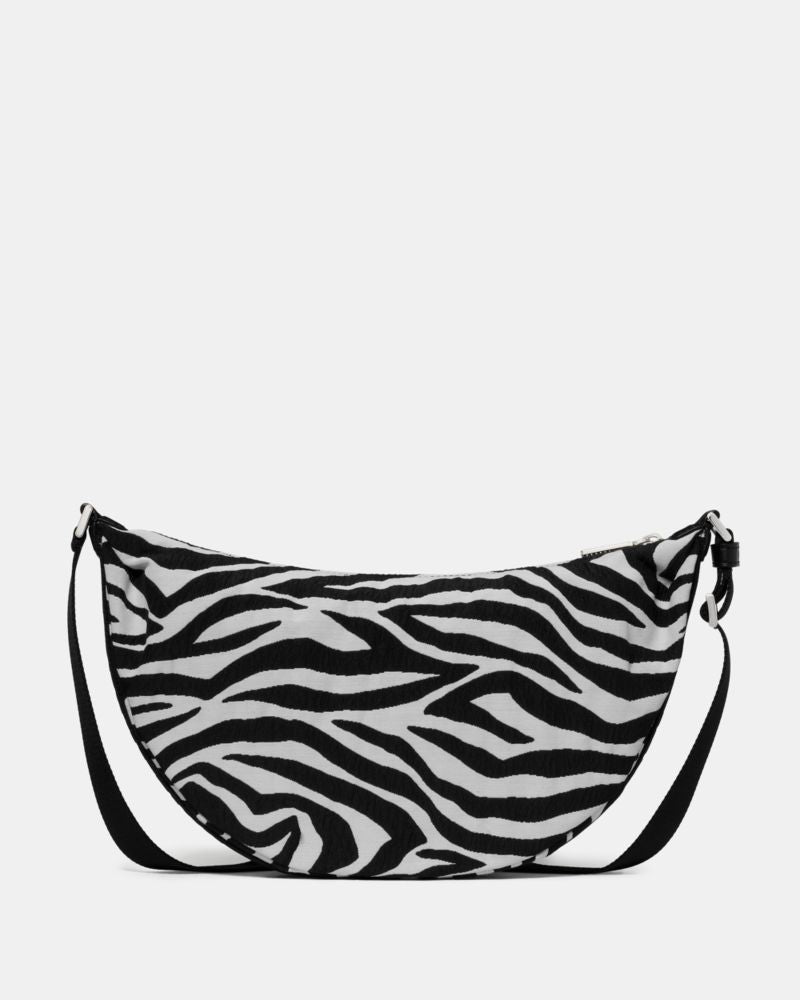 KateSpade Carter Zebra Sling Crossbody Bag Black Multi