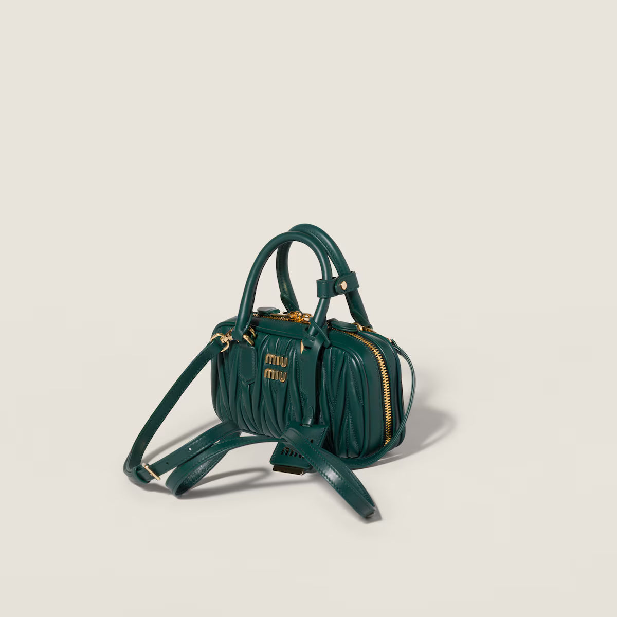 Arcadie matelassé nappa leather mini-bag