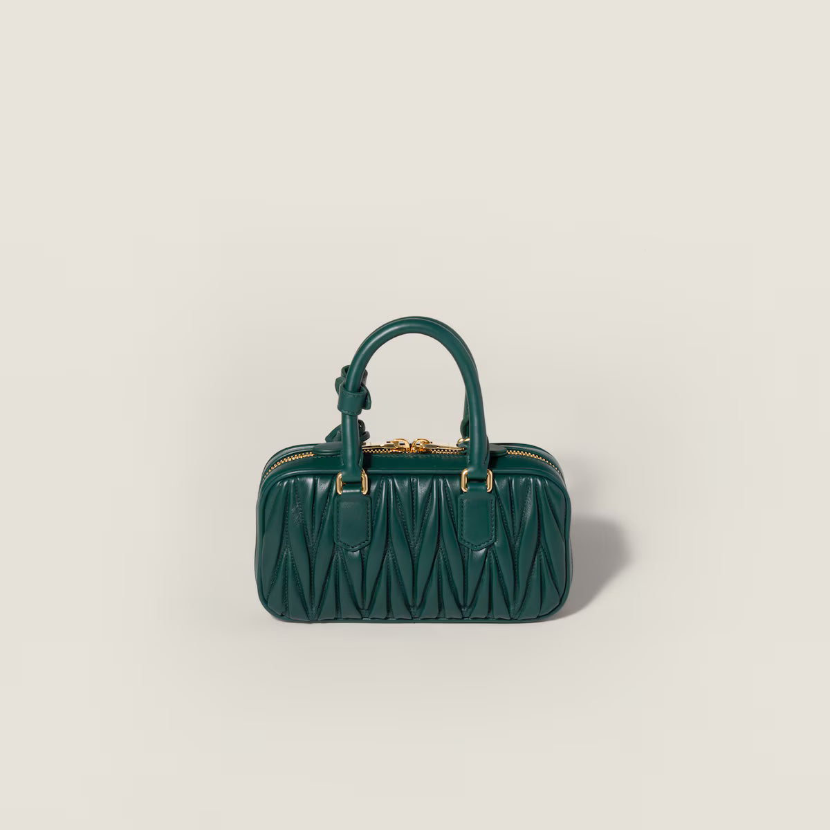 Arcadie matelassé nappa leather mini-bag