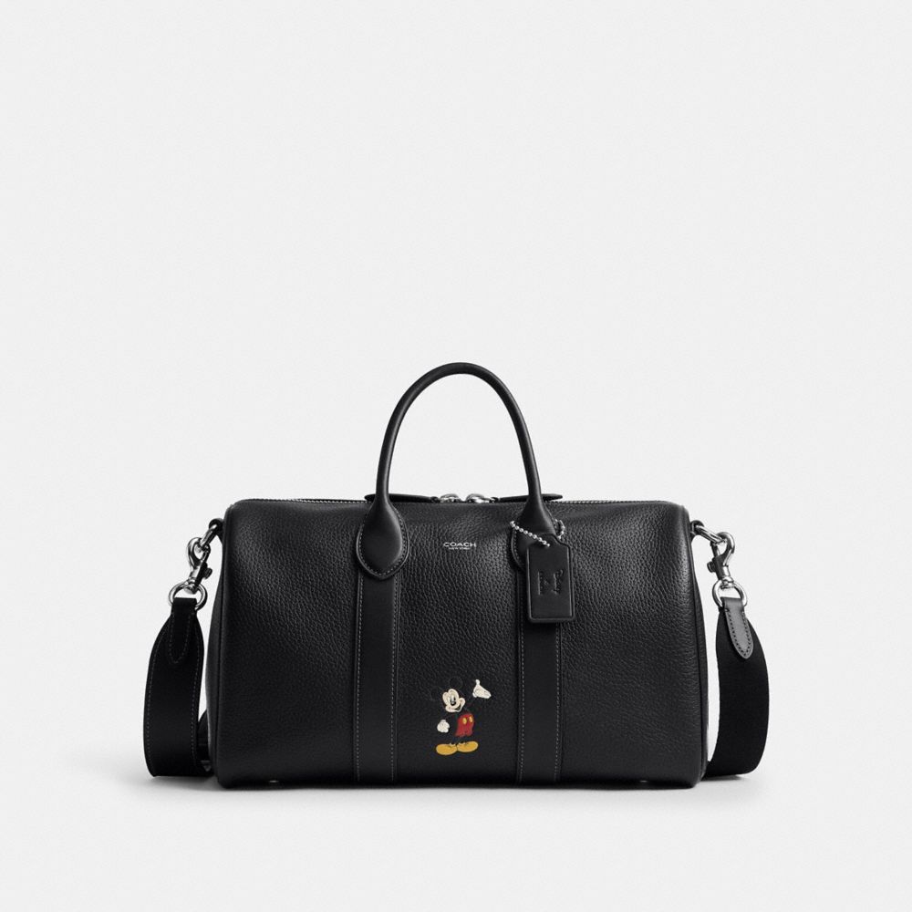 Disney X Coach Compass Bag 35 With Mickey Mouse