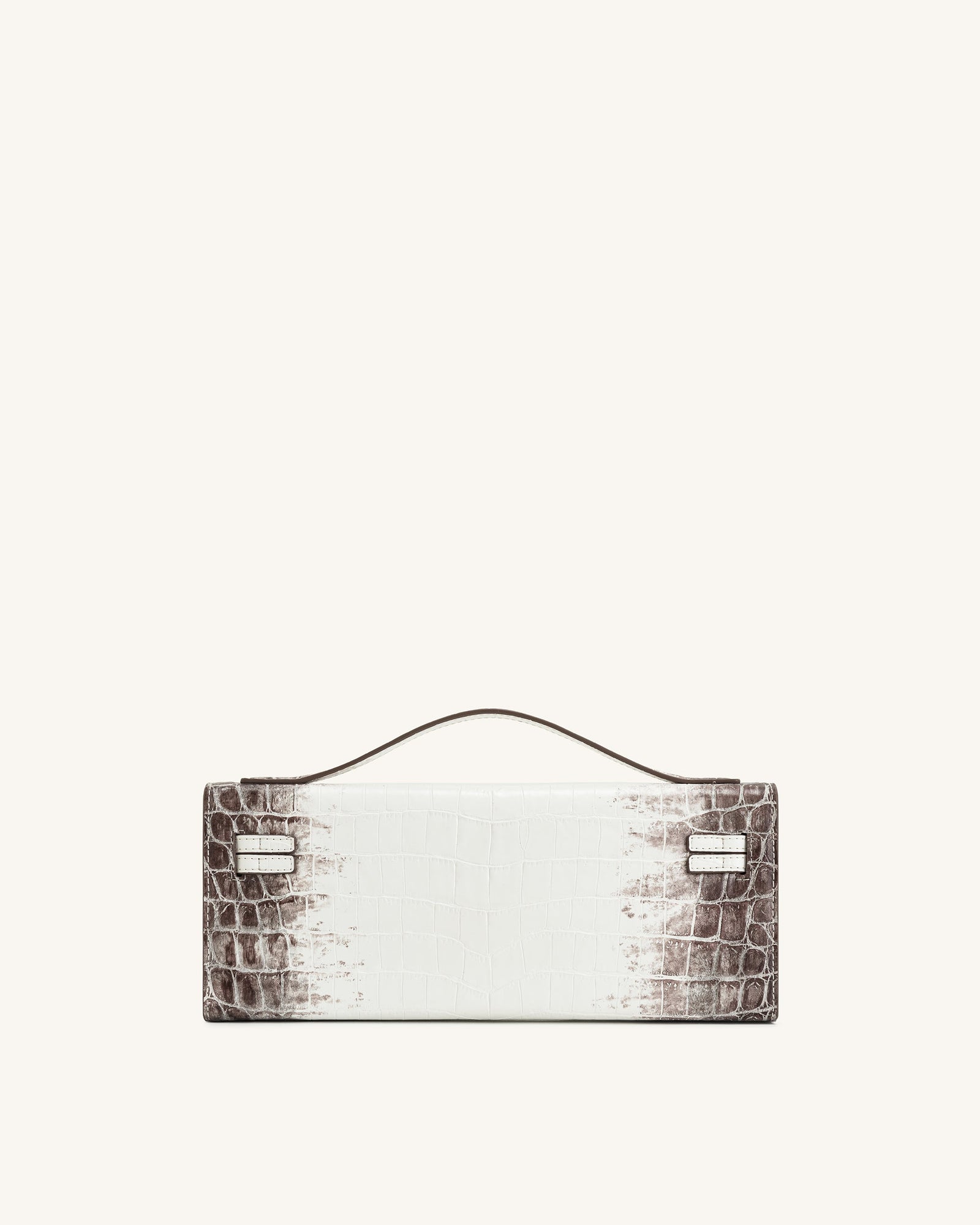 Bria Structured Top Handle Bag - BLue Denim
