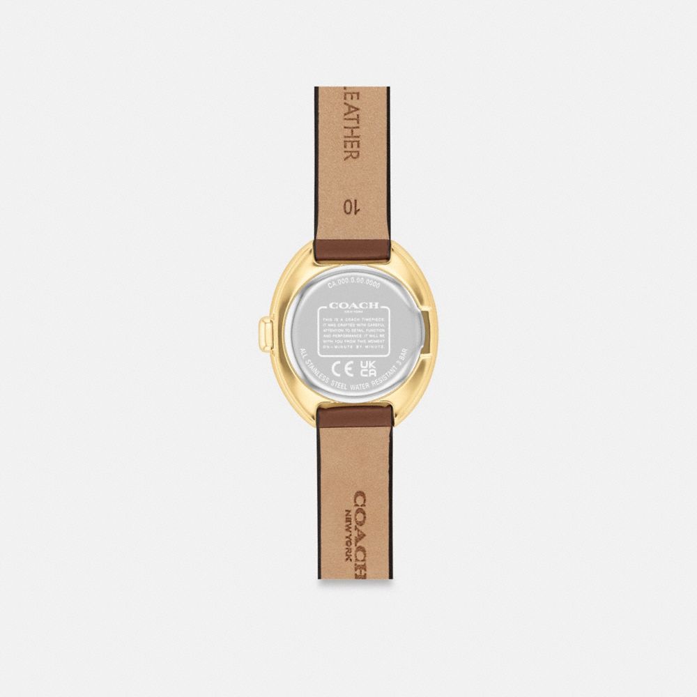 Coach Sammy Watch, 22 Mm Saddle