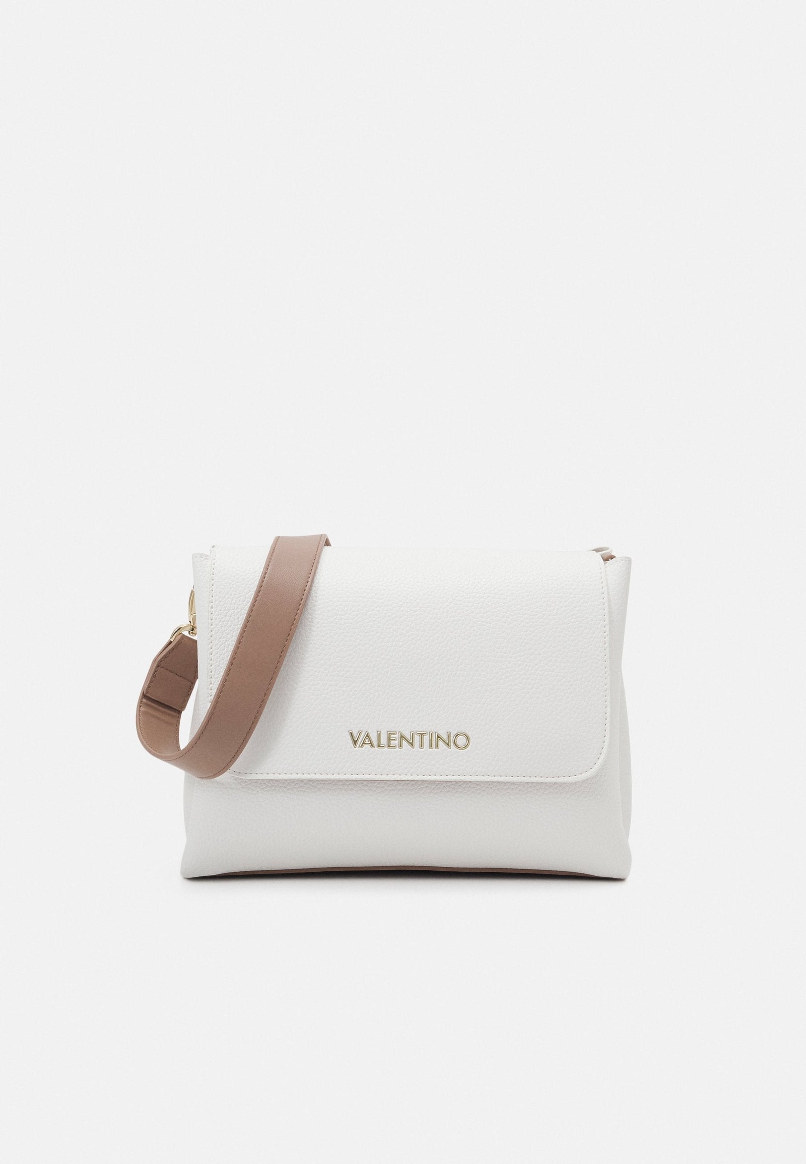 Valentino Bags Alexia - Cross Body Bag - Bianc/Cuoi