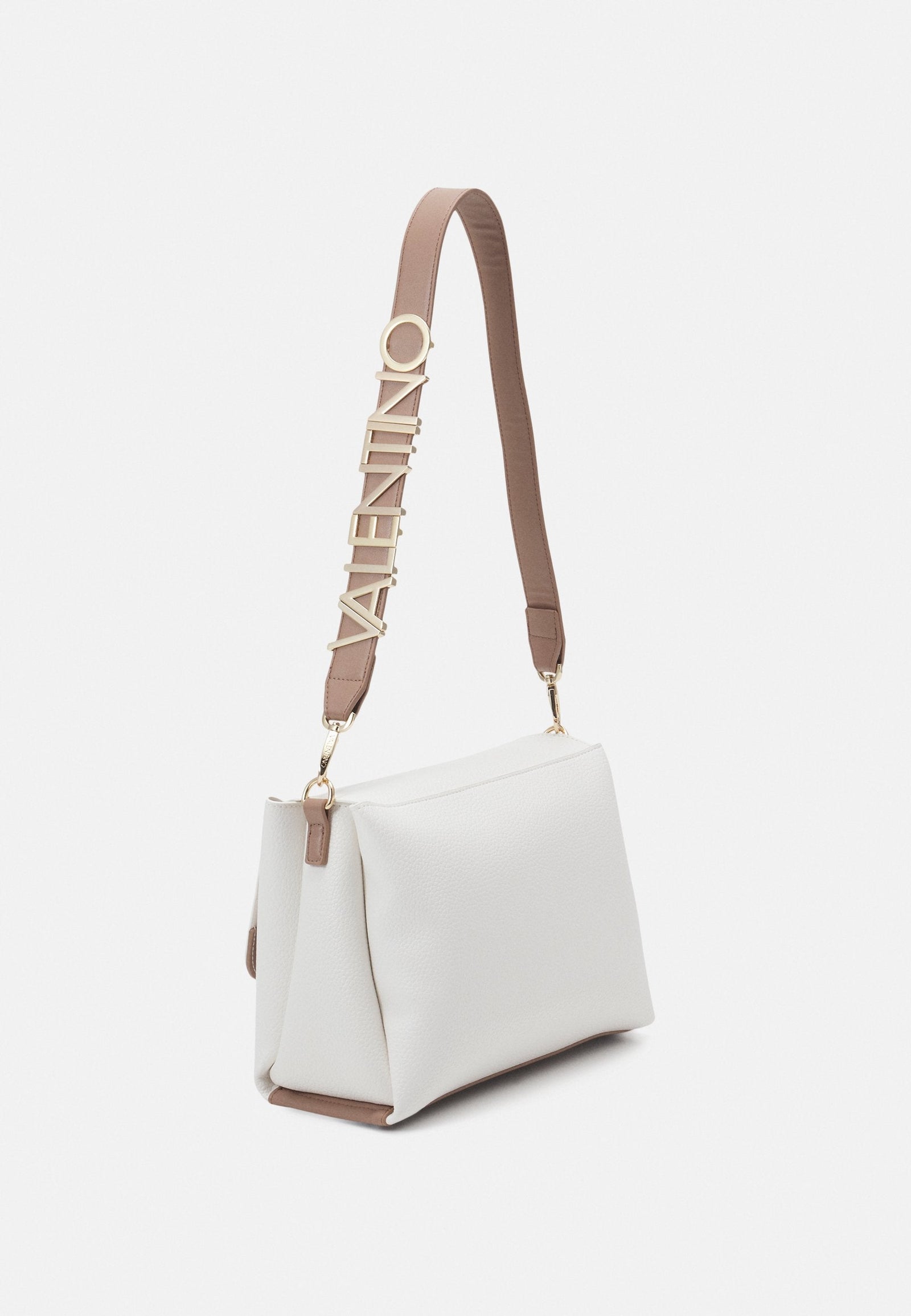Valentino Bags Alexia - Cross Body Bag - Bianc/Cuoi