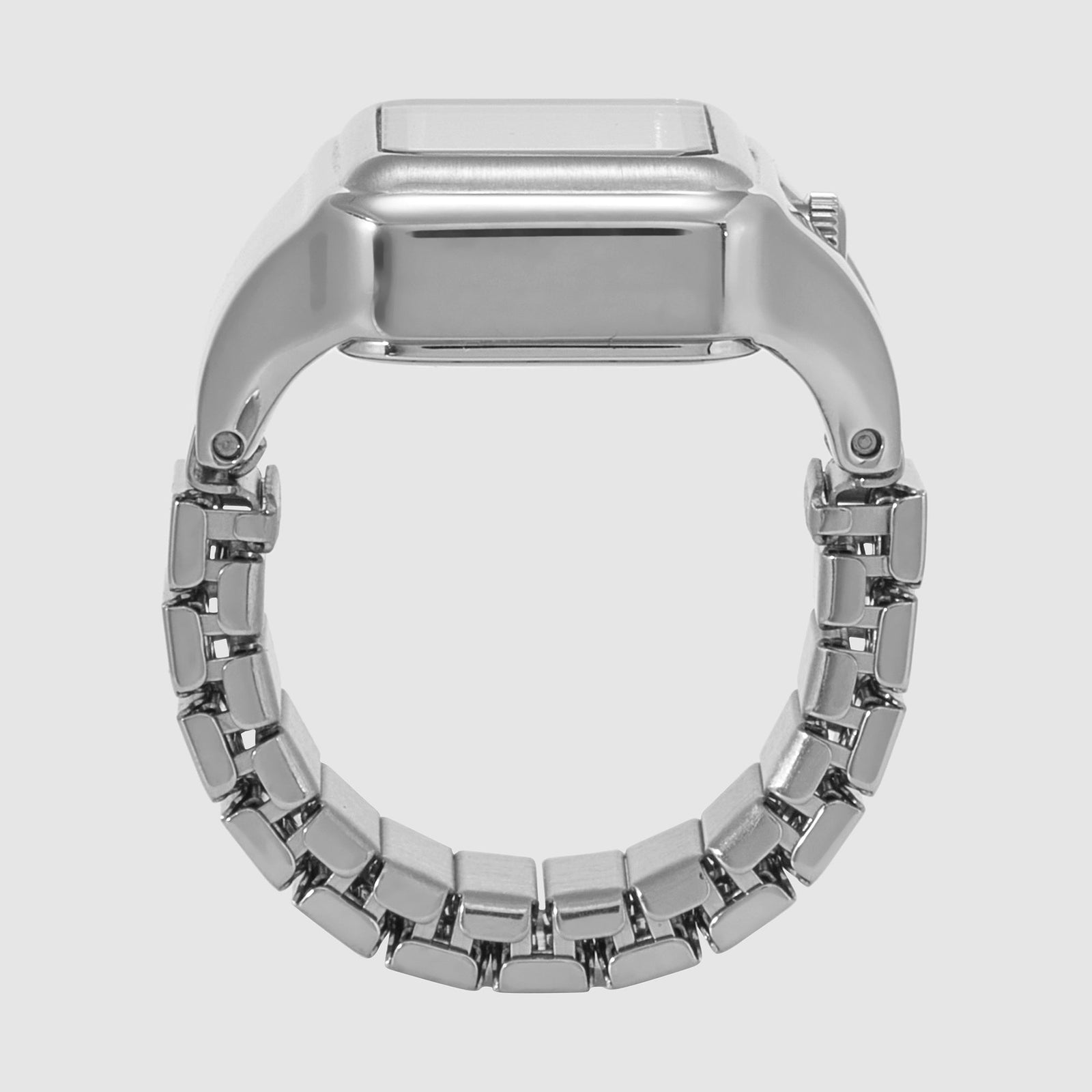 Fossil Raquel Watch Ring Women Quartz Silver Dial Analog Stainless Steel Watch Es5344