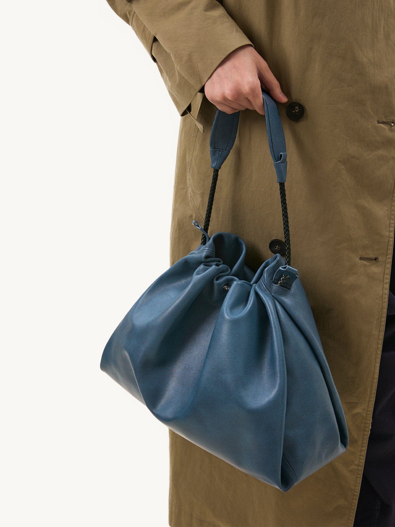 Songmont Medium Gather Bag Set - Navy (Contrast Tone)