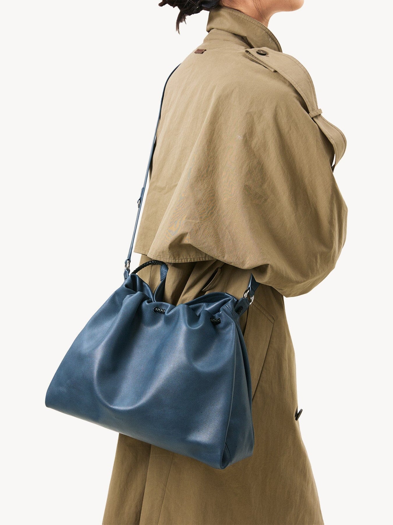 Songmont Medium Gather Bag Set - Navy (Contrast Tone)