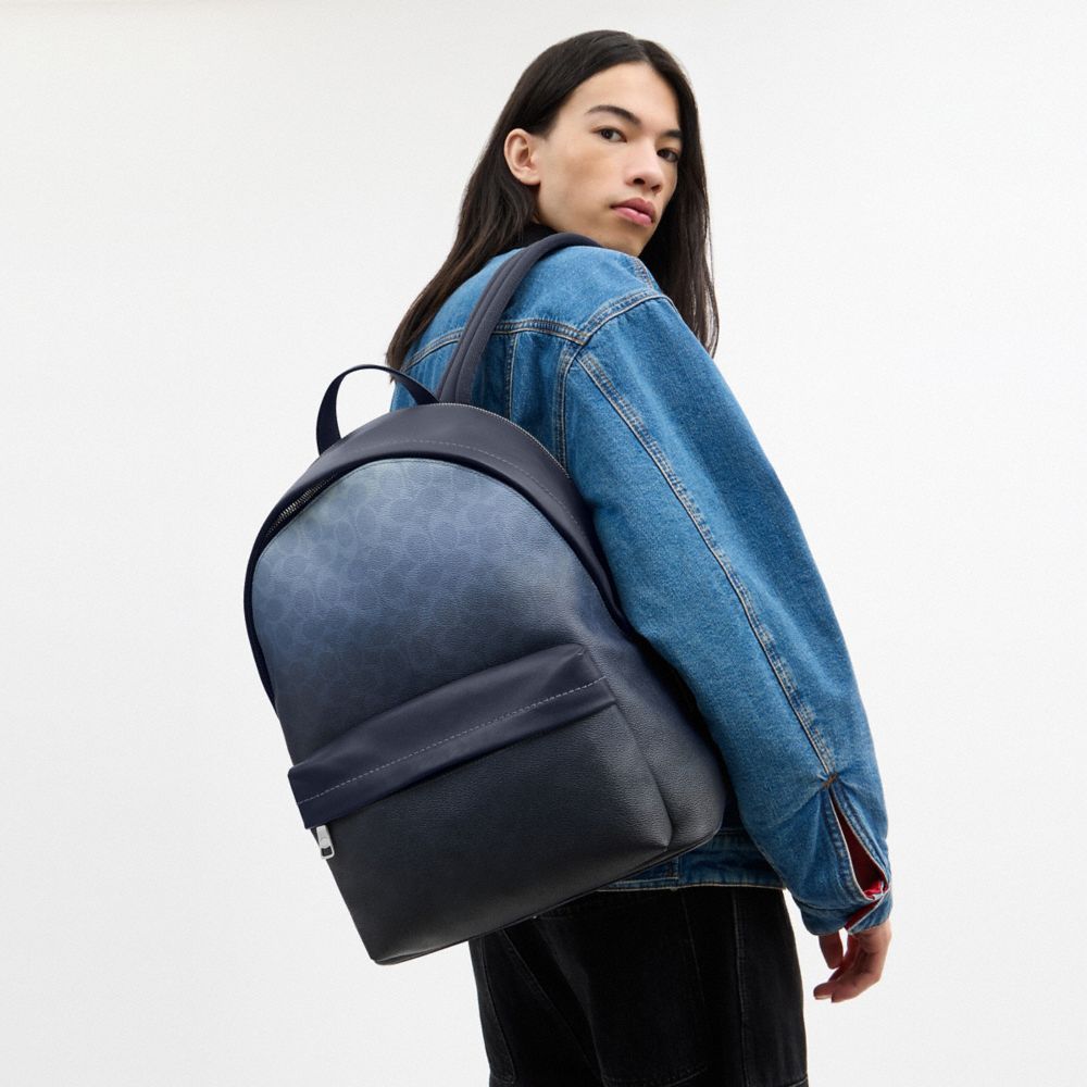 Taylor Backpack In Ombre Signature Canvas