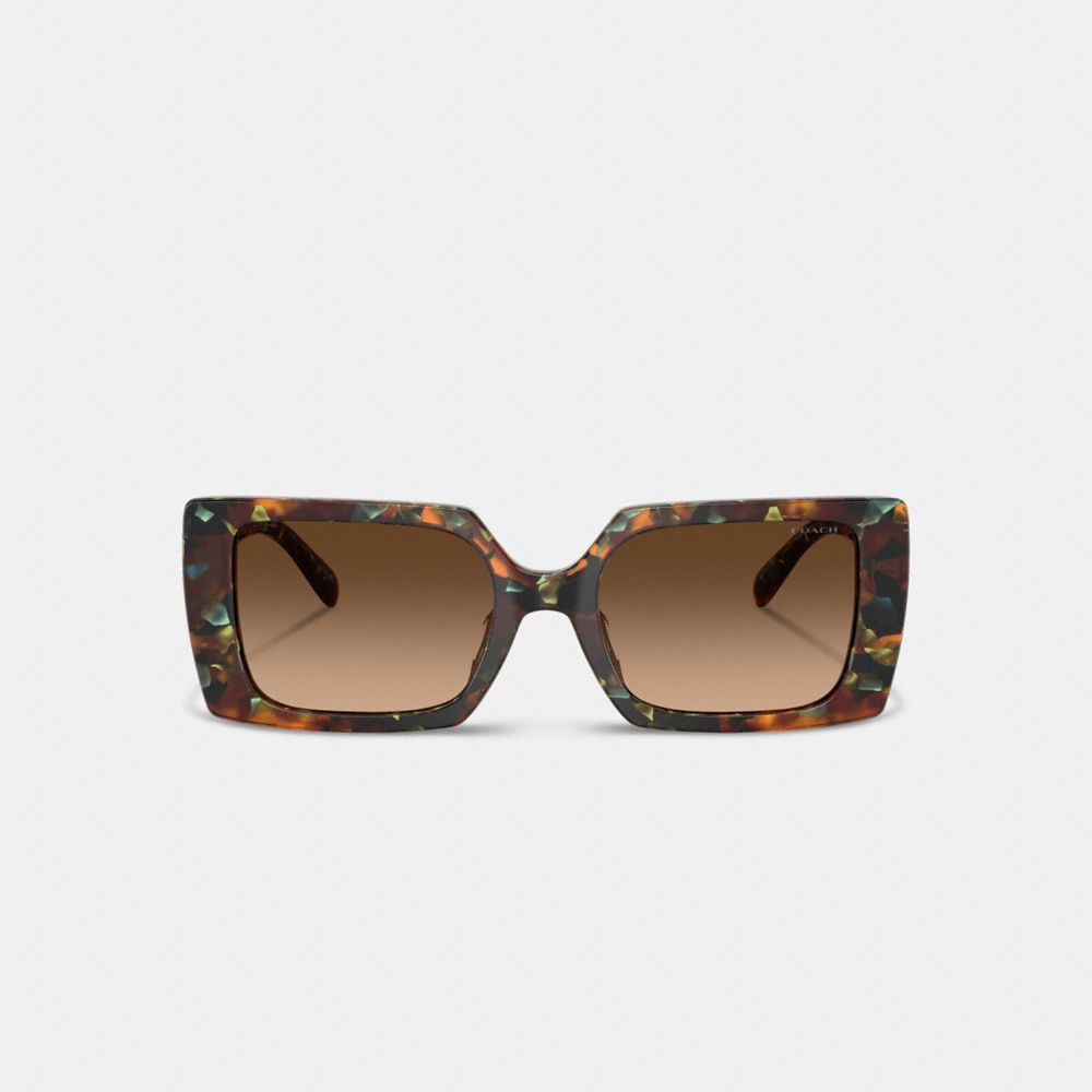 Rivet Oversized Square Sunglasses