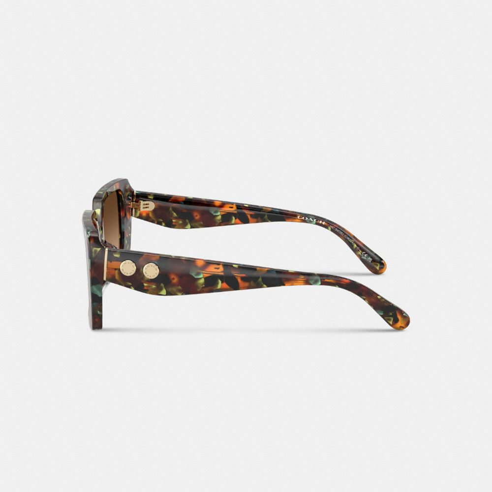Rivet Oversized Square Sunglasses