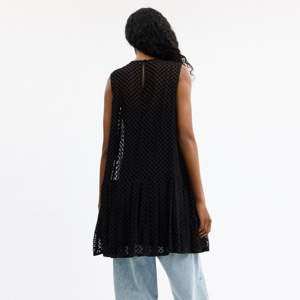 Velvet Burnout Dress