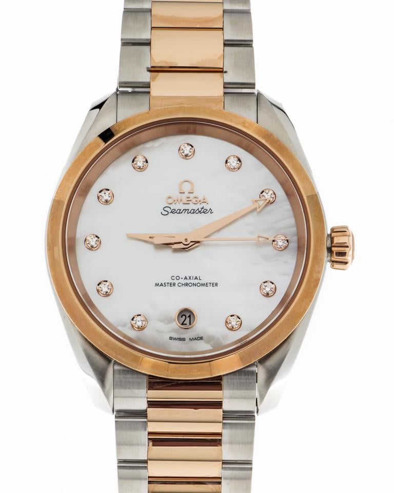Omega Seamaster Aqua Terra Uomo/Donna - O22020382055001 - Seamaster Aqua Terra 150 M Co-Axial Master Chronometer Ladies’ 38 mm - O22020382055001