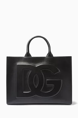 DG Daily Shopper Tote Bag in Calfskin