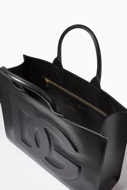 DG Daily Shopper Tote Bag in Calfskin