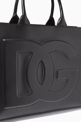 DG Daily Shopper Tote Bag in Calfskin