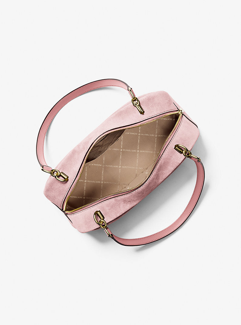 Cecily Medium Suede Shoulder Bag