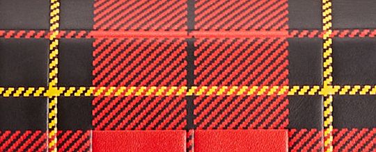 Restored Bandit Crossbody With Plaid Print