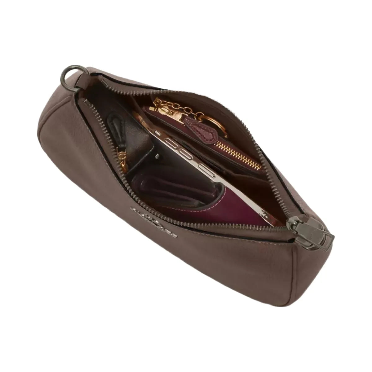 Coach Teri Shoulder Bag in Gunmetal Dark Stone