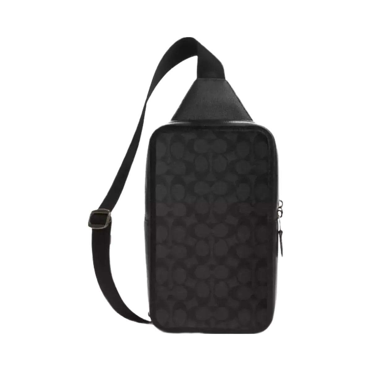 Coach Sullivan Pack In Signature Canvas in Gunmetal Charcoal Black
