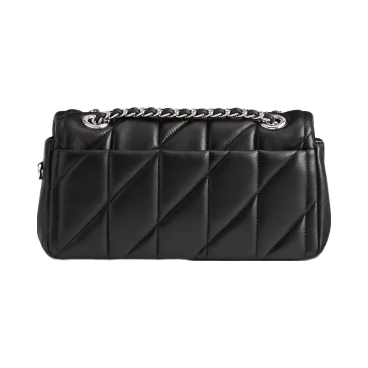 Coach Tabby Shoulder Bag 20 With Pillow Quilting in Silver Black