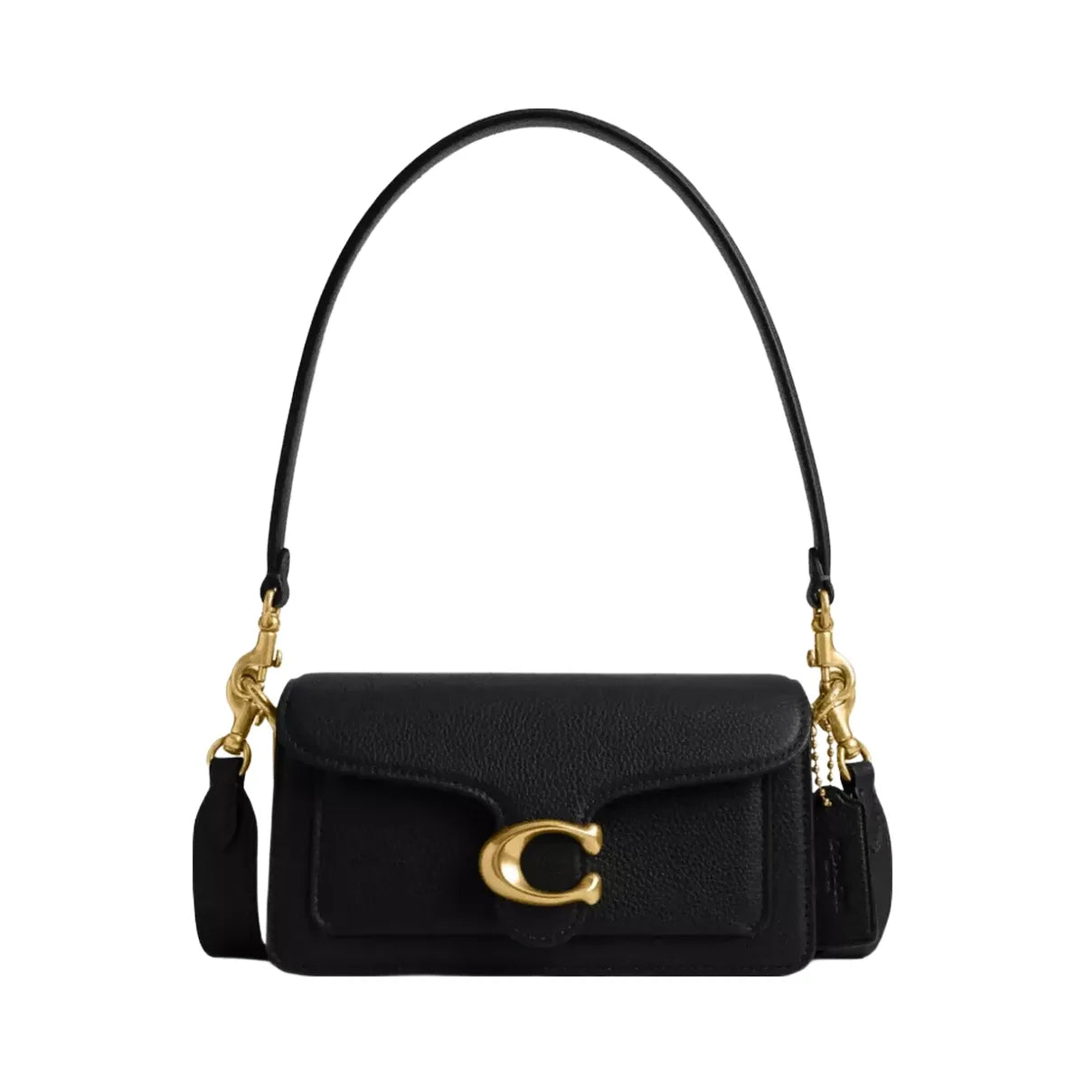 Coach Tabby Shoulder Bag 20 in Brass Black