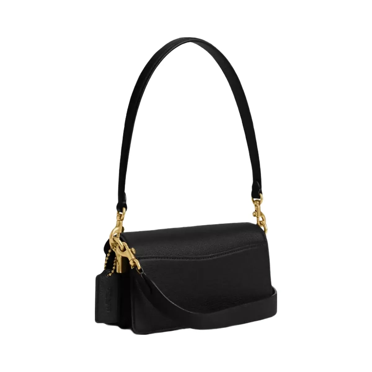 Coach Tabby Shoulder Bag 20 in Brass Black