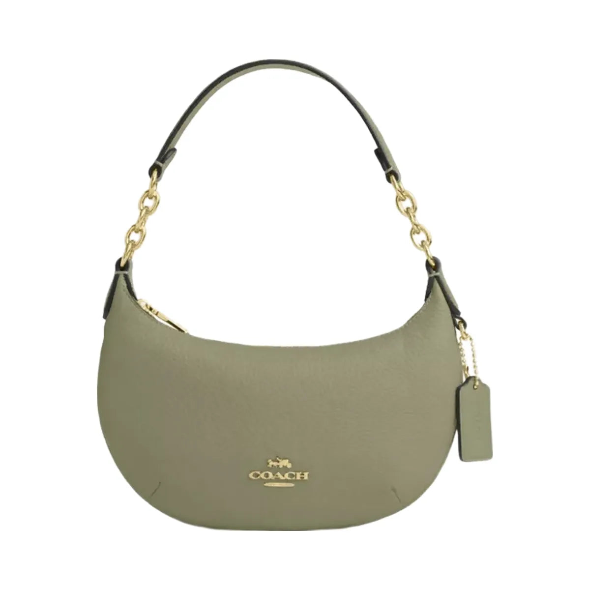 Coach Mini Payton Bag in Gold Pistachio