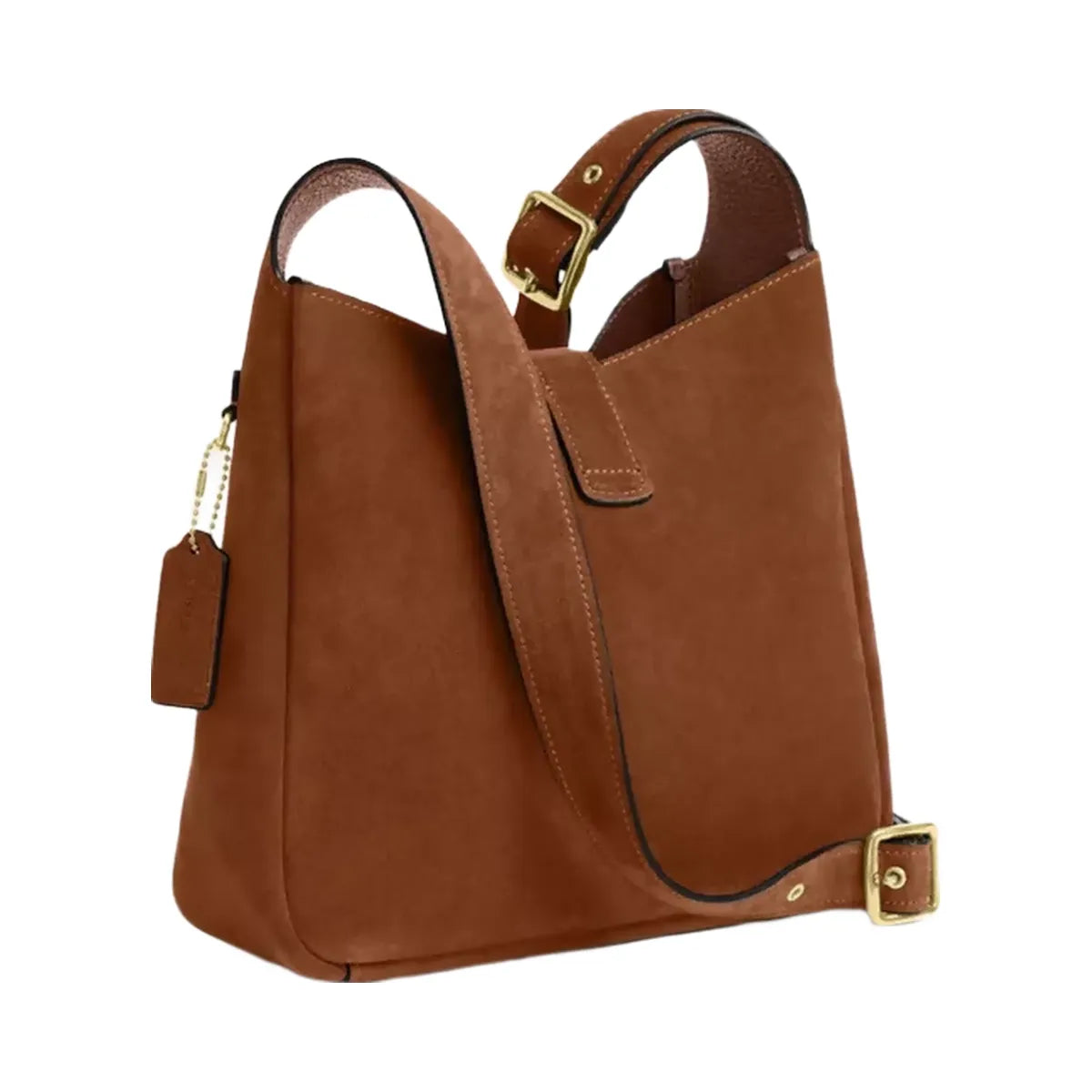 Coach Hadley Convertible Crossbody Bag in Gold Sienna