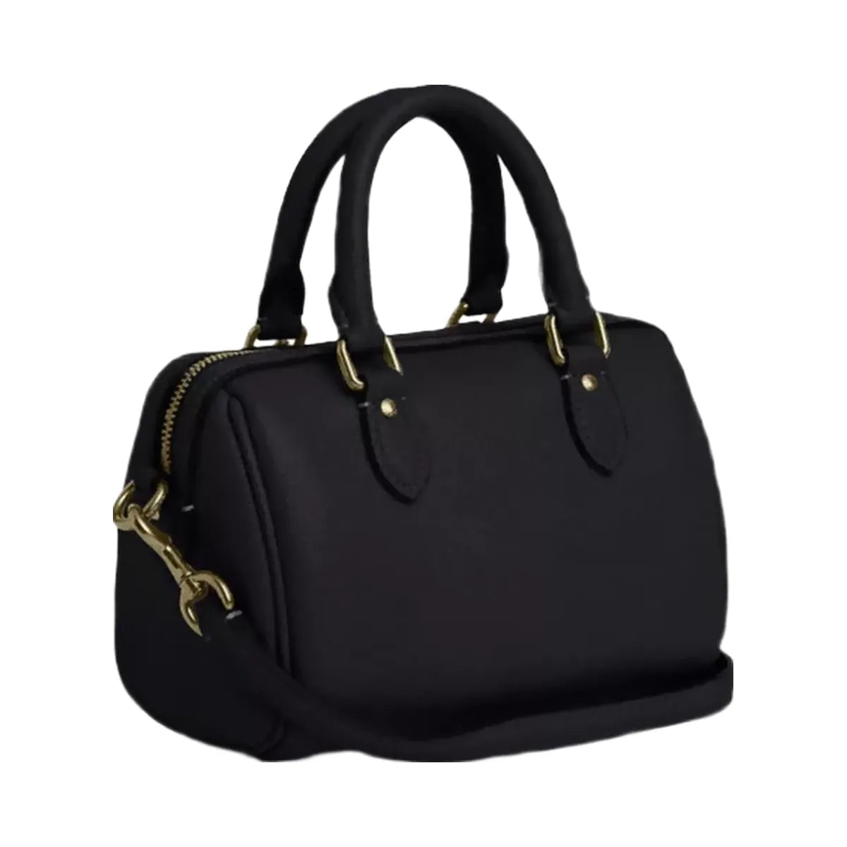 Coach Mini Rowan Crossbody Bag in Gold Black