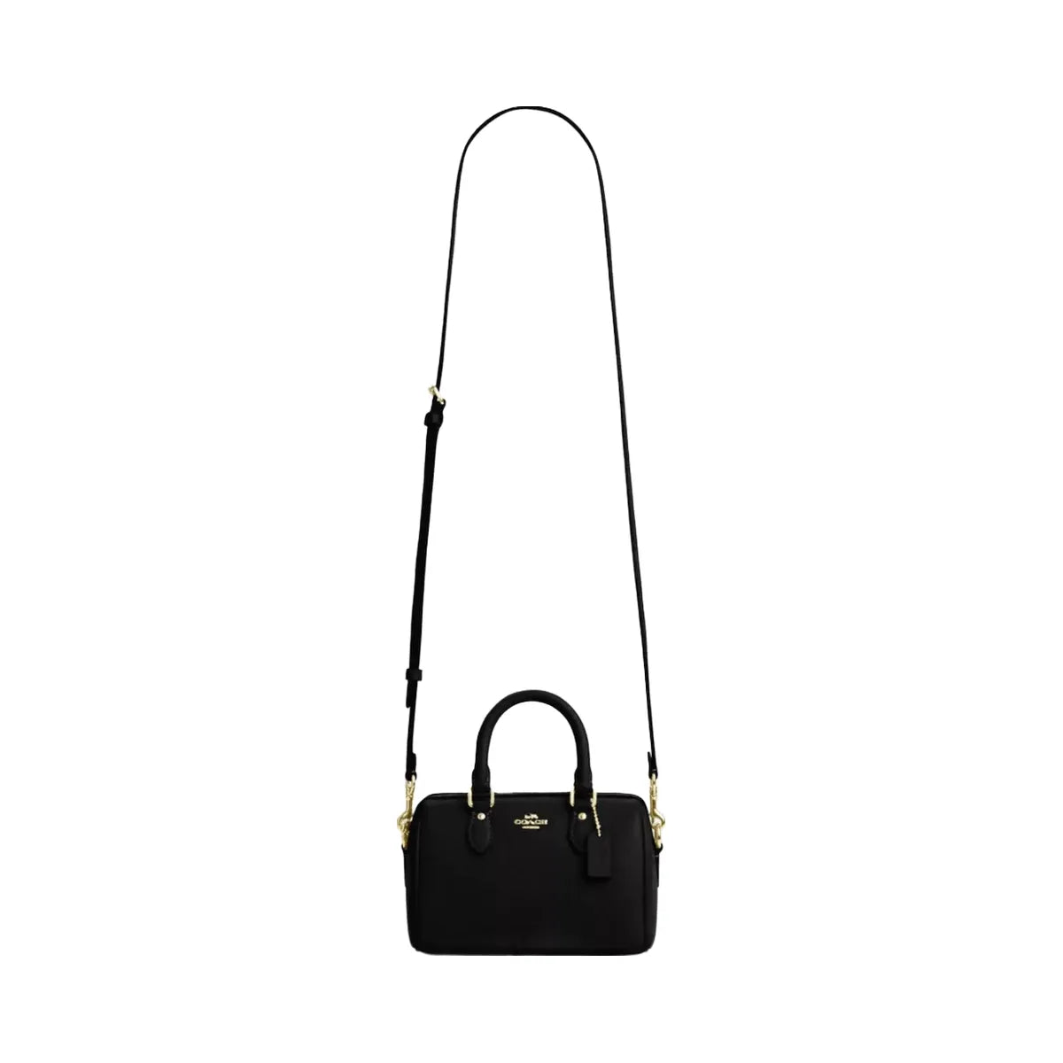 Coach Mini Rowan Crossbody Bag in Gold Black