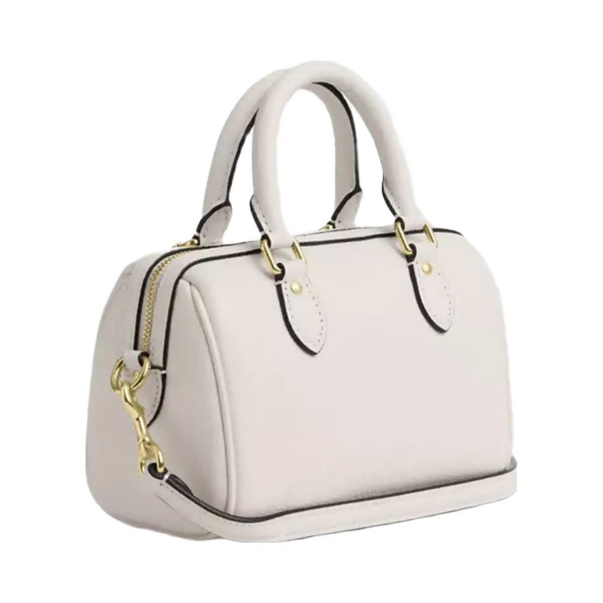 Coach Mini Rowan Crossbody Bag in Gold Chalk