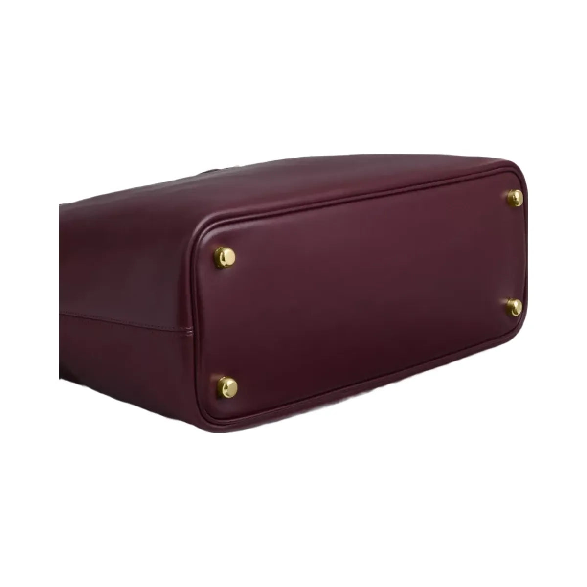 Coach Easton Tote Bag in Gold Dark Wine