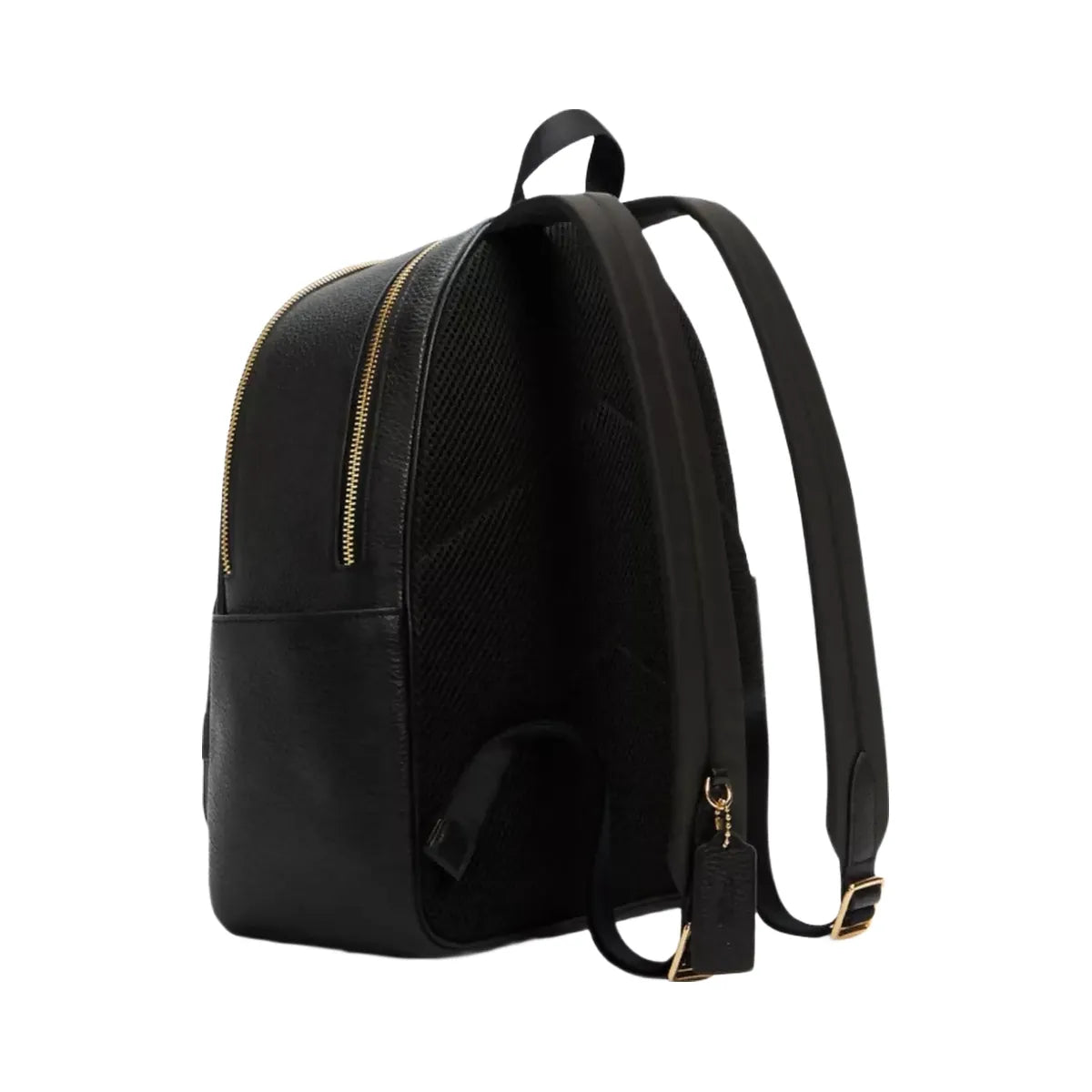 Coach Court Backpack in Gold Black