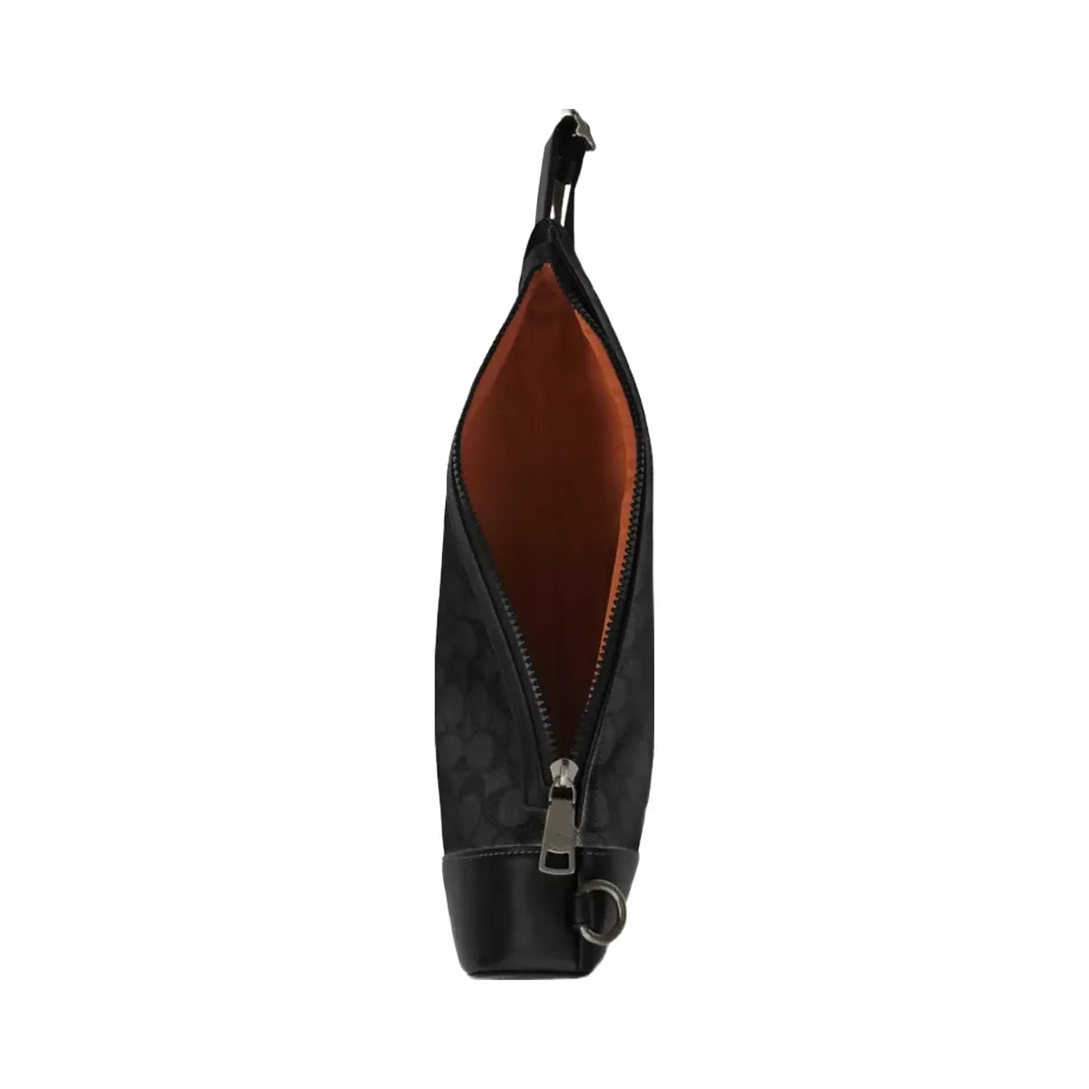 Coach Dominic Sling Pack In Signature Canvas in Gunmetal Charcoal Black