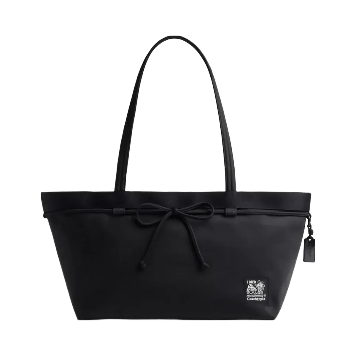 Coach Coachtopia Loop Bow Tote Bag in Black