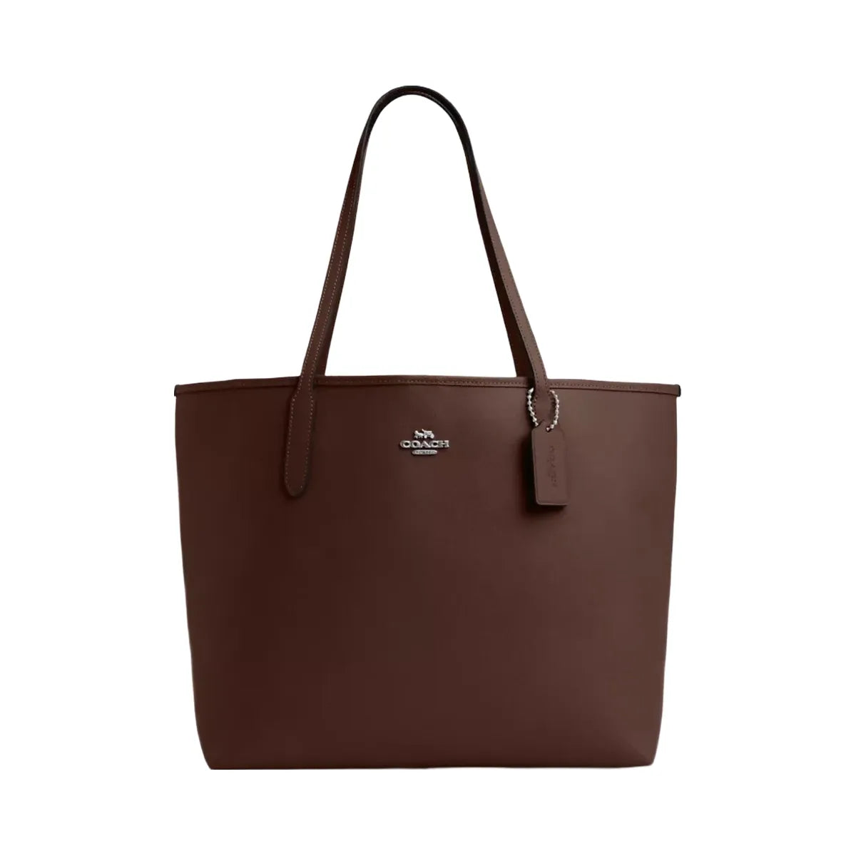 Coach City Tote Bag in Silver Maple