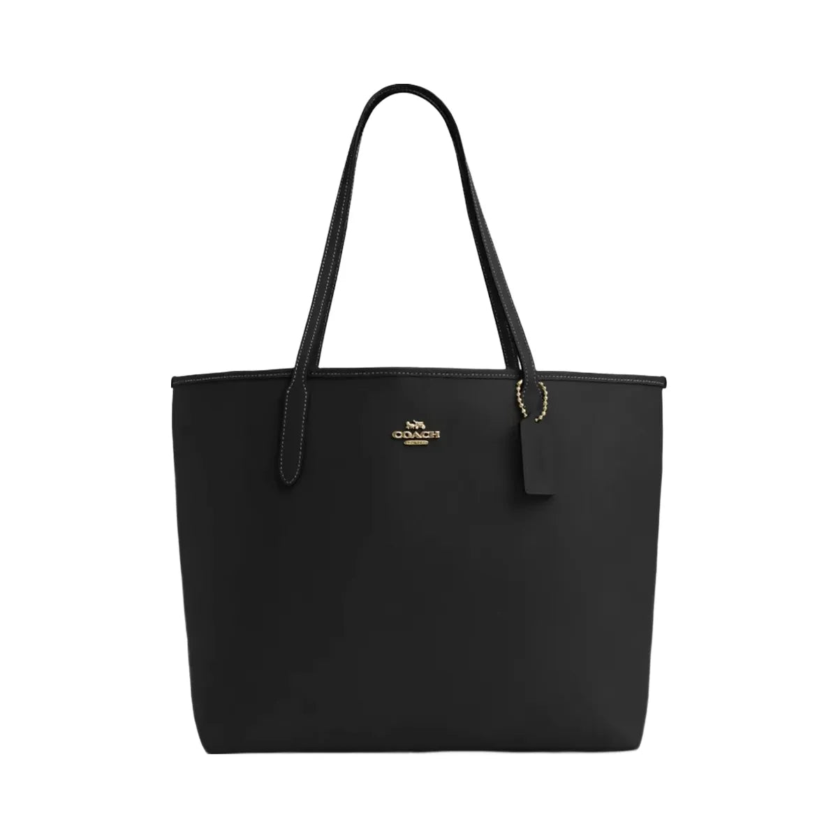 Coach City Tote Bag in Gold Black
